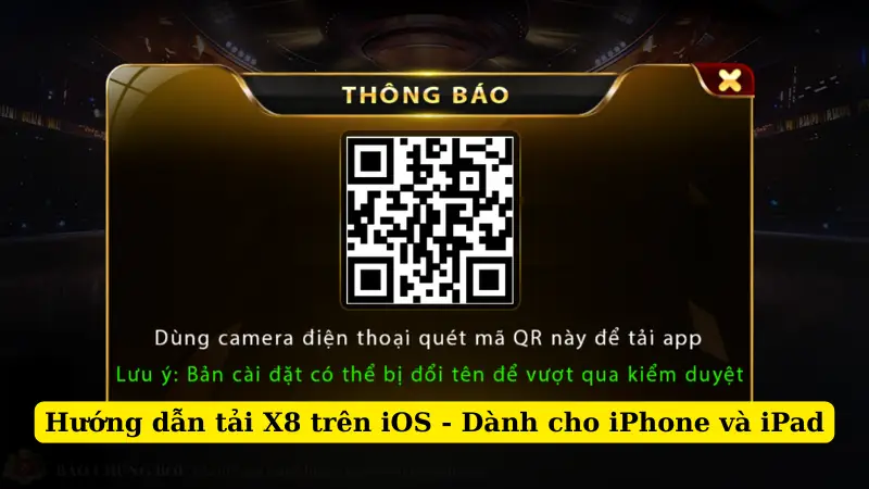 Hướng dẫn tải X8 trên iOS - Dành cho iPhone và iPad